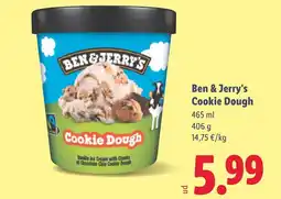 Lidl BEN & JERRY'S Cookie Dough oferta