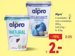 Lidl ALPRO oferta