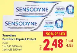 Lidl SENSODYNE Dentifrico Repair & Protect oferta