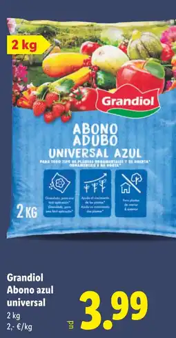 Lidl GRANDIOL Abono azul universal oferta