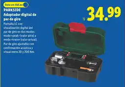 Lidl PARKSIDE Adaptador digital de par de giro oferta