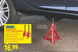 Lidl Ultimate Speed Set de caballetes plegables oferta