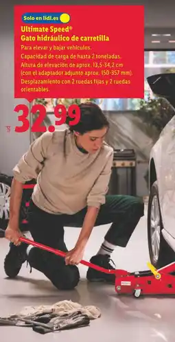 Lidl Ultimate Speed Gato hidráulico de carretilla oferta