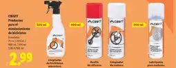 Lidl CRIVIT Productos para el mantenimiento de bicicletas oferta