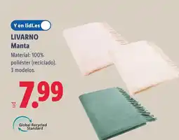 Lidl LIVARNO Manta oferta
