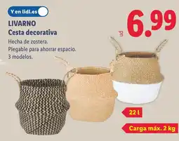 Lidl LIVARNO Cesta decorativa oferta