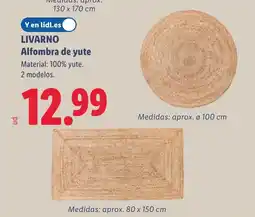 Lidl LIVARNO Alfombra de yute oferta