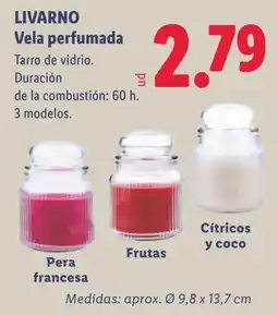Lidl LIVARNO Vela perfumada oferta