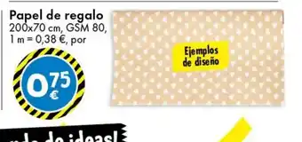 TEDi Papel de regalo oferta