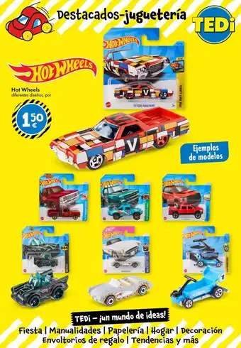 TEDi HOT WHEELS oferta