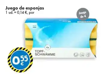 TEDi Juego de esponjas oferta