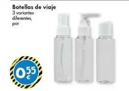 TEDi Botellas de viaje oferta