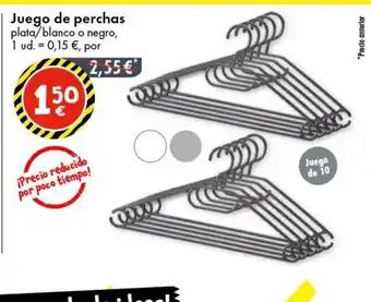 TEDi Juego de perchas oferta