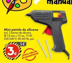 TEDi Mini pistola de silicona oferta