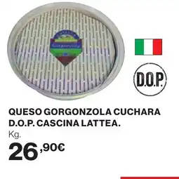 Hipercor Queso gorgonzola cuchara d.o.p. cascina lattea oferta