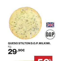 Hipercor Queso stilton d.o.p. milkimi oferta