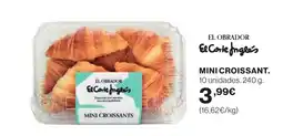 Hipercor Mini croissant oferta