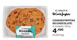 Hipercor Cookies pepitas de chocolate oferta
