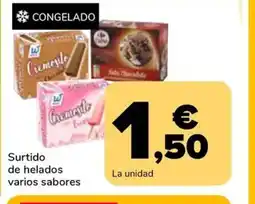 Supeco Surtido de helados varios sabores oferta