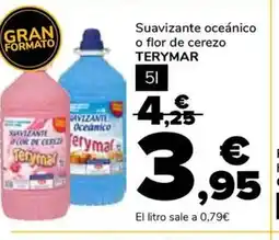 Supeco TERYMAR Suavizante oceánico o flor de cerezo oferta