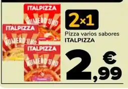 Supeco ITALPIZZA Pizza varios sabores oferta
