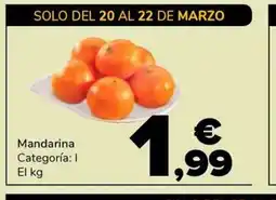 Supeco Mandarina oferta