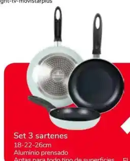 Supeco Set 3 sartenes oferta