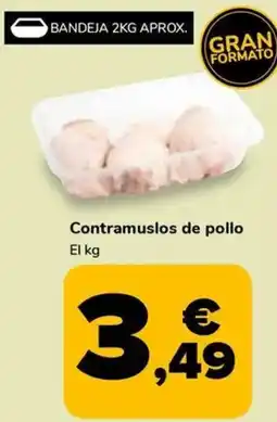 Supeco Contramuslos de pollo oferta