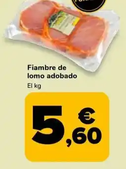 Supeco Fiambre de lomo adobado oferta