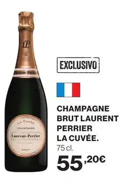 Hipercor Champagne brut laurent perrier la cuvée oferta