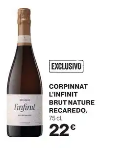 Hipercor Corpinnat l'infinit brut nature recaredo oferta