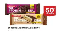 Hipercor ENERVIT En todas las barritas oferta