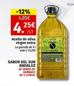 Maskom Supermercados SABOR DEL SUR ANDALUZ Aceite de oliva virgen extra oferta