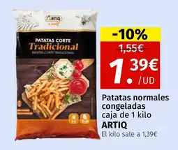 Maskom Supermercados ARTIQ Patatas normales congeladas oferta