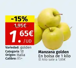 Maskom Supermercados Manzana golden oferta