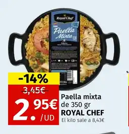 Maskom Supermercados ROYAL CHEF Paella mixta oferta