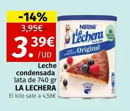 Maskom Supermercados LA LECHERA Leche condensada oferta