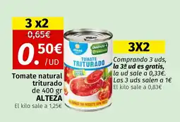 Maskom Supermercados ALTEZA Tomate natural triturado oferta