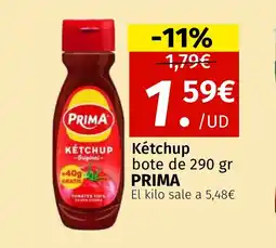 Maskom Supermercados PRIMA Kétchup oferta
