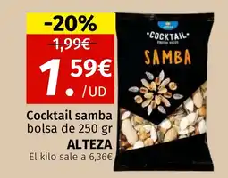 Maskom Supermercados ALTEZA Cocktail samba bolsa oferta