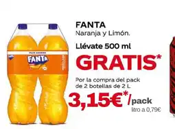 Maskom Supermercados FANTA Naranja y Limón oferta