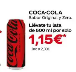 Maskom Supermercados COCA-COLA Sabor Original y Zero oferta