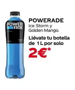 Maskom Supermercados POWERADE Ice Storm y Golden Mango oferta