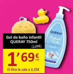 SPAR Queray - gel de bano infantil oferta