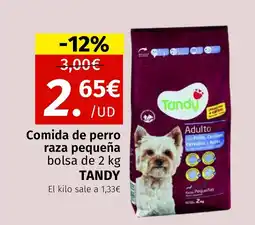 Maskom Supermercados TANDY Comida de perro raza pequeña oferta