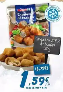 SPAR Spar - croquetas de bacalao oferta