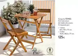 Hipercor Conjunto tónez. con estructura de compajes de porci oferta