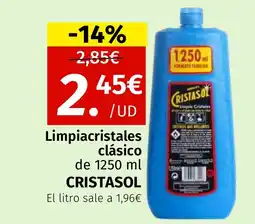Maskom Supermercados CRISTASOL Limpiacristales clásico oferta