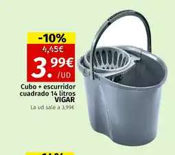 Maskom Supermercados VIGAR Cubo + escurridor cuadrado oferta