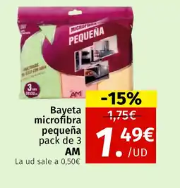 Maskom Supermercados AM Bayeta microfibra pequeña oferta